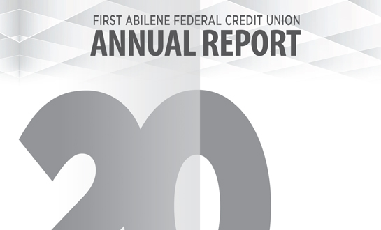 First Abilene Federal Credit Union Annual Report 2020